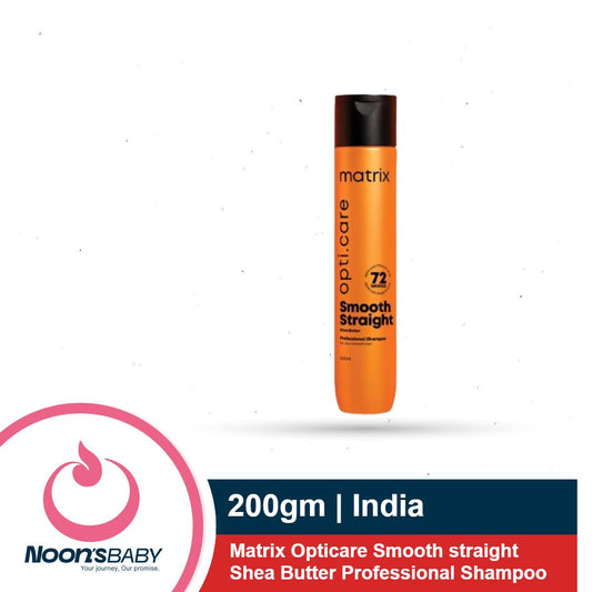 Matrix Opticare Smooth straight Shea Butter Professional Shampoo 200ml (Made in India)