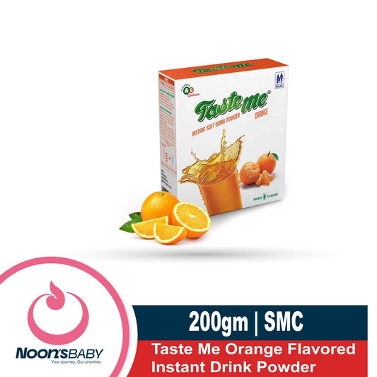 SMC Taste Me Orange Flavored Instant Drink Powder 200gm Box