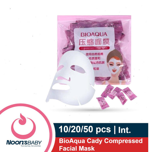 BioAqua Cady Compressed Facial Mask 10 Pccs/ 20 Pcs / 50 Pcs