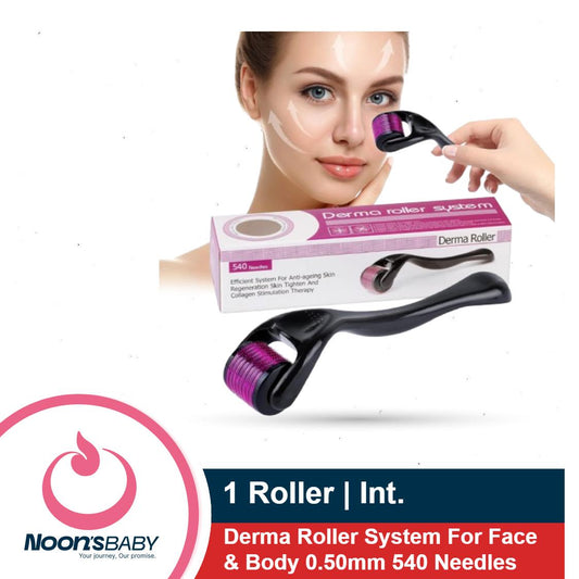 Derma Roller System For Face & Body 0.50mm 540 Needles Derma Roller