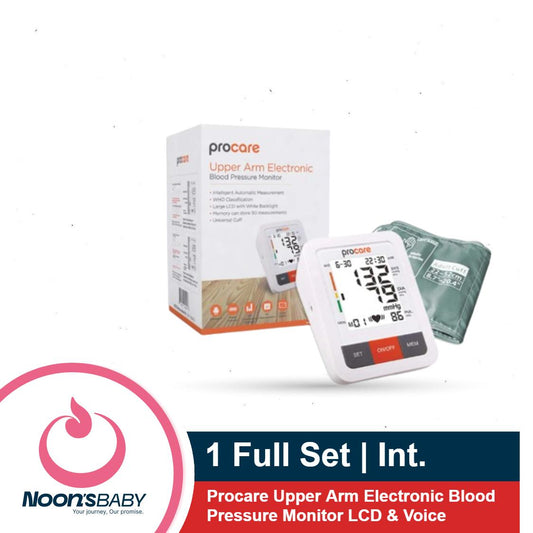 ProCare Blood Pressure Monitor Upper Arm Electronic BP Machine |  Intelligent Automatic Upper Arm BP Machine Large LCD Monitor & Voice