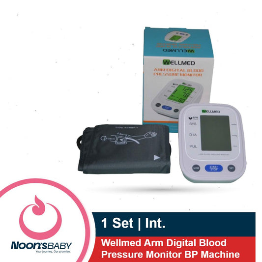 Wellmed Arm Digital Blood Pressure Monitor BP Machine