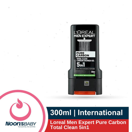 Loreal Men Expert Pure Carbon Total Clean 5in1 Shower Gel 300ml