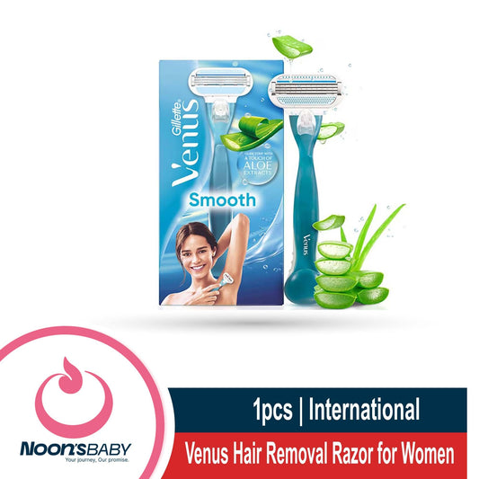 Razor - Venus Hair Removal Razor for Women with Aloe Vera - Single Piece Razor