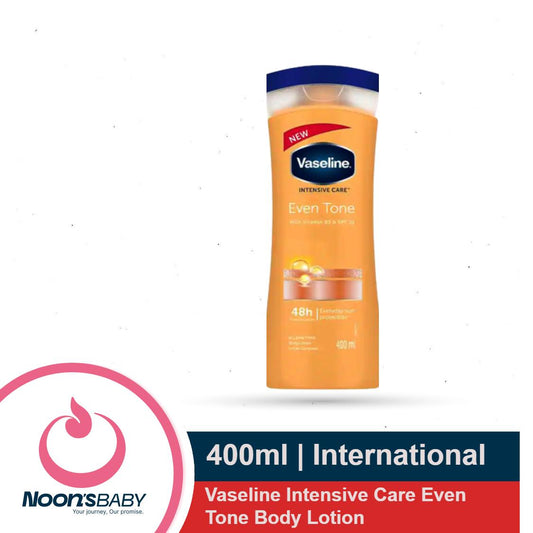Vaseline Intensive Care Body Lotion 400ml Even Tone with Vitamin B3 & SPF10 for All Skin Types