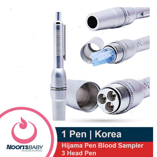 Hijama Pen 3 Head Stainless Steel Blood Sampler For Hijama Cupping Set (Blood Lancet Not Included)