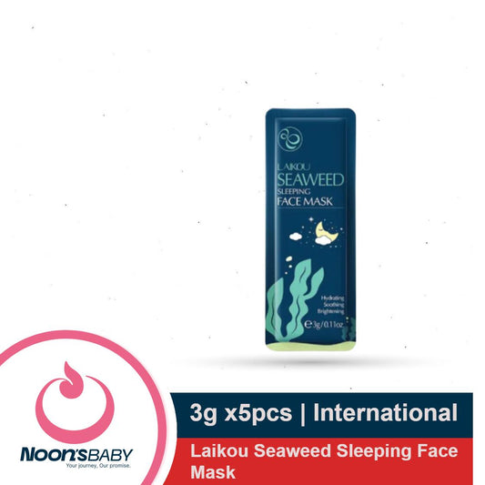 Laikou Seaweed Sleeping Face Mask 3g x5 Pack