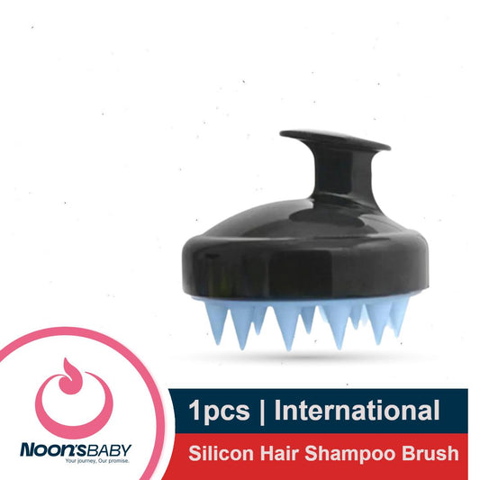 1pcs Silicone Hair Shampoo Brush Mini Scalp Massager