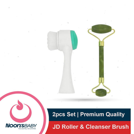 JD Roller & Cleanser Brush