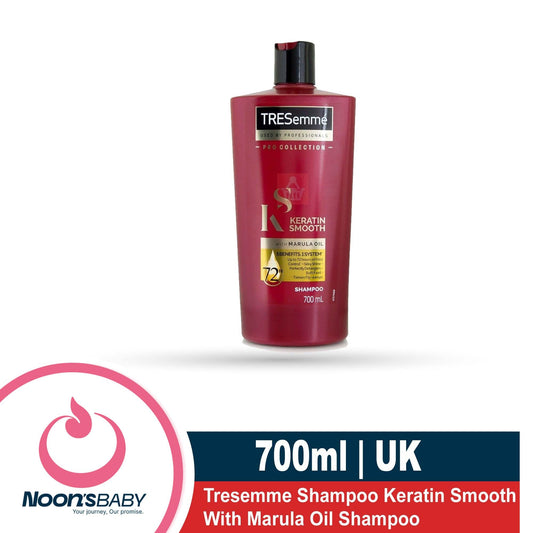 Tresemme Shampoo 700ml Keratin Smooth With Marula Oil Shampoo