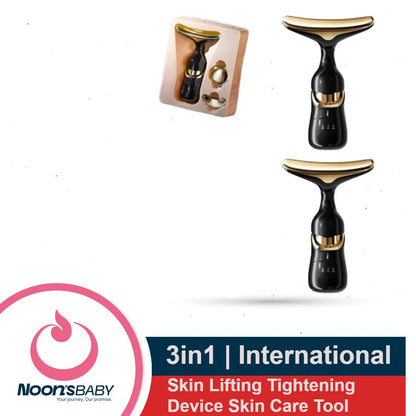 3 IN 1 EMS Face Lifting Massager Neck Firming Eye Massage Skin Fine Lines Beauty Tools Skin Lifting Tightening Device Skin Care Tool