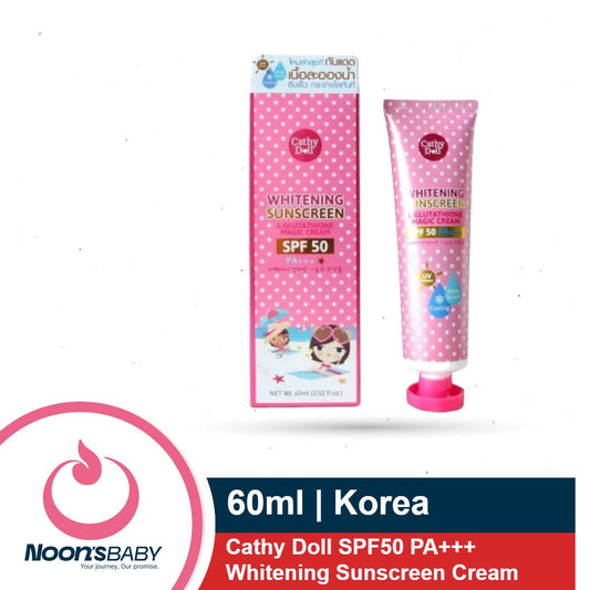 Cathy Doll SPF50 PA+++ Whitening Sunscreen Cream 60ml | Korea