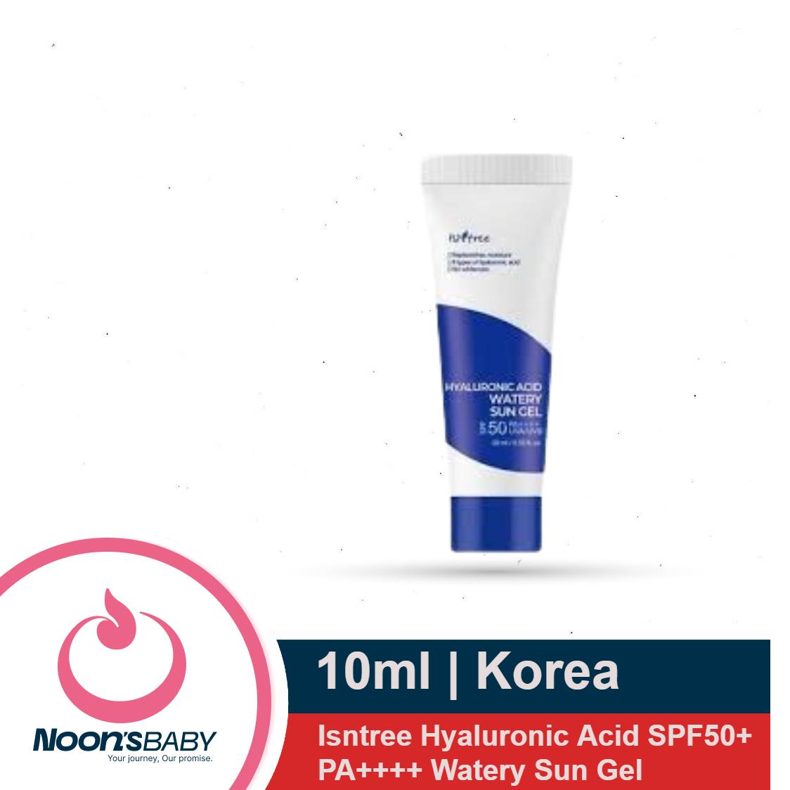 Isntree 10ml Hyaluronic Acid Watery Sun Gel SPF50+ PA++++