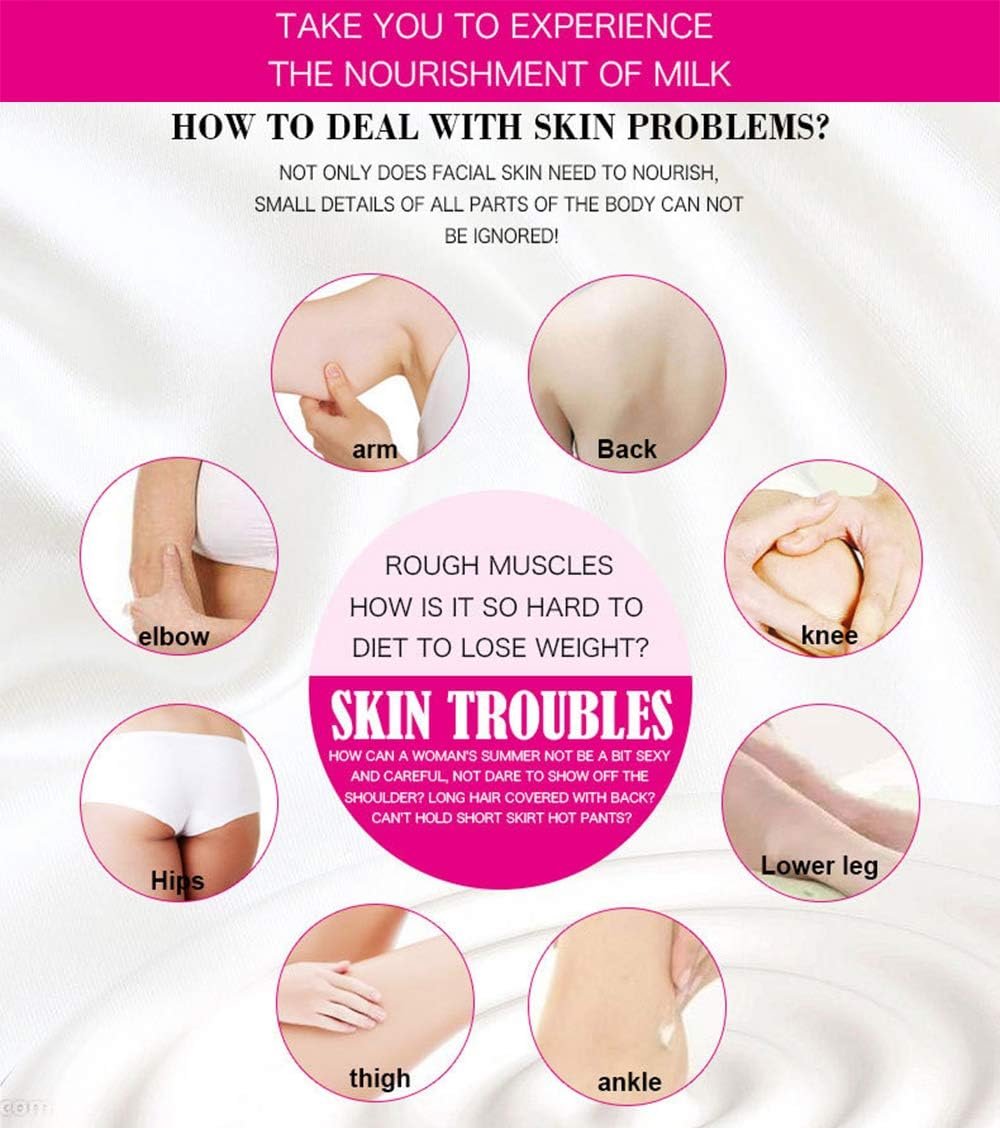 AICHUN BEAUTY 3 DAY Quick Whitening Cream 120ml Whitening Complex Collagen Milk Face & Body Cream Power Antioxidants