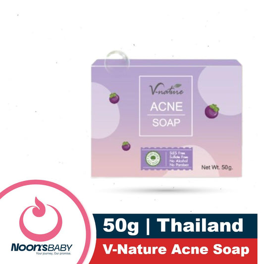 V-Nature Acne Soap for Men & Women | For Face & Body Acne | Thailand