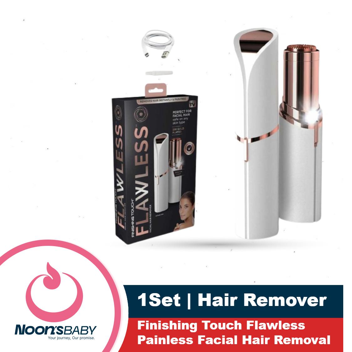 Finishing Touch Flawless Painless Facial Hair Removal Facial Finishing Touch Epilator - Trimmer