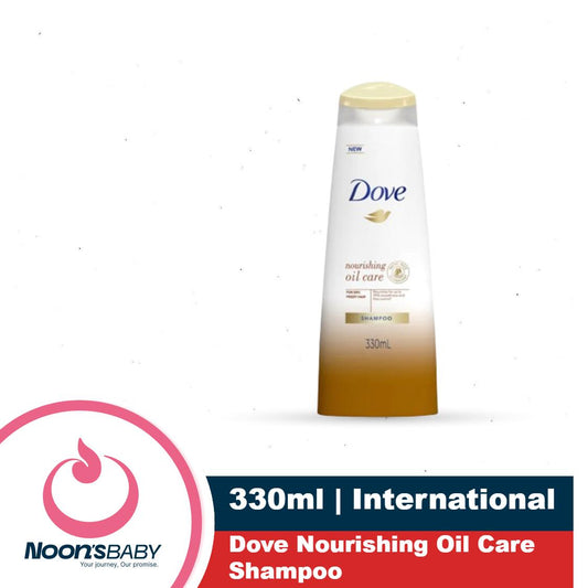 Dove Nourishing Oil Care Shampoo 330ml for Dry, Frizzy Hair