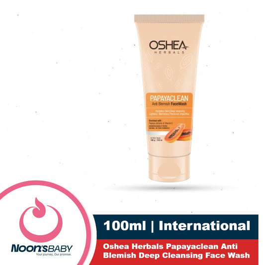 Oshea Papayaclean Anti Blemish Deep Cleansing Face Wash 100g