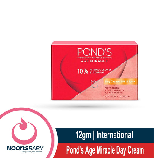 Pond's Age Miracle Day Cream SPF15 PA++ 12g with 10% Retinol Collagen B3 Complex for Youthful Glow Cream