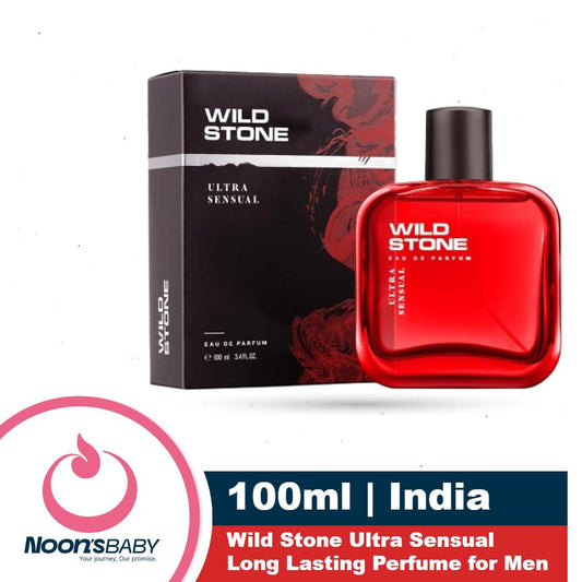 Wild Stone Ultra Sensual Long Lasting Perfume for Men 100ml | A Sensory Treat for Casual Encounters, Aromatic Blend of Masculine Fragrances | India