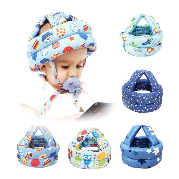 1pcs Baby Head Protector – Baby Helmet for Crawling Walking Running – No Bumps and Soft Cushion – Adjustable Protective Cap Infant Baby Safety Headguard – Toddler Helmets for babies 6-36 months.