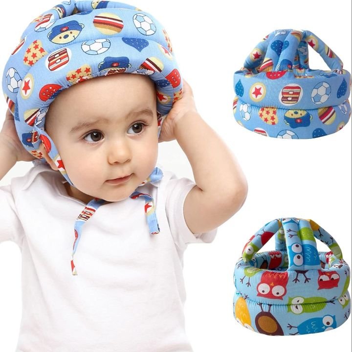 1pcs Baby Head Protector – Baby Helmet for Crawling Walking Running – No Bumps and Soft Cushion – Adjustable Protective Cap Infant Baby Safety Headguard – Toddler Helmets for babies 6-36 months.