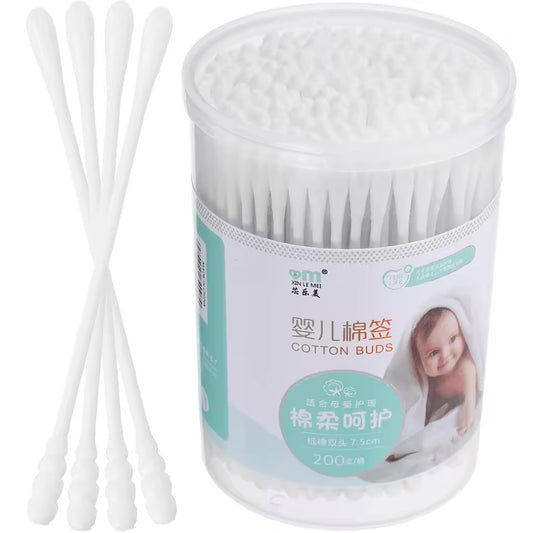 200 Pcs Baby Cotton Buds - Model 9358