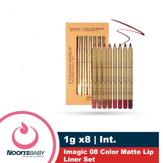 Imagic 08 Color Matte Lip Liner Set IMLP210