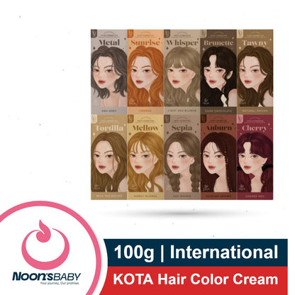KOTA Hair Color Cream 100g | All Color Available