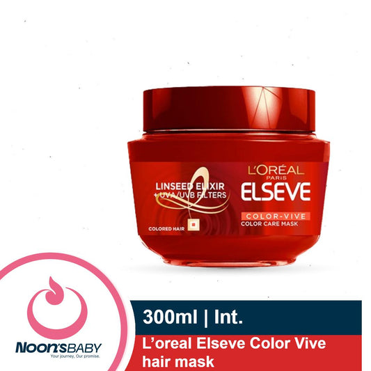 Loreal Elseve Color Vive Hair Mask 300ml for Colored Hair | International