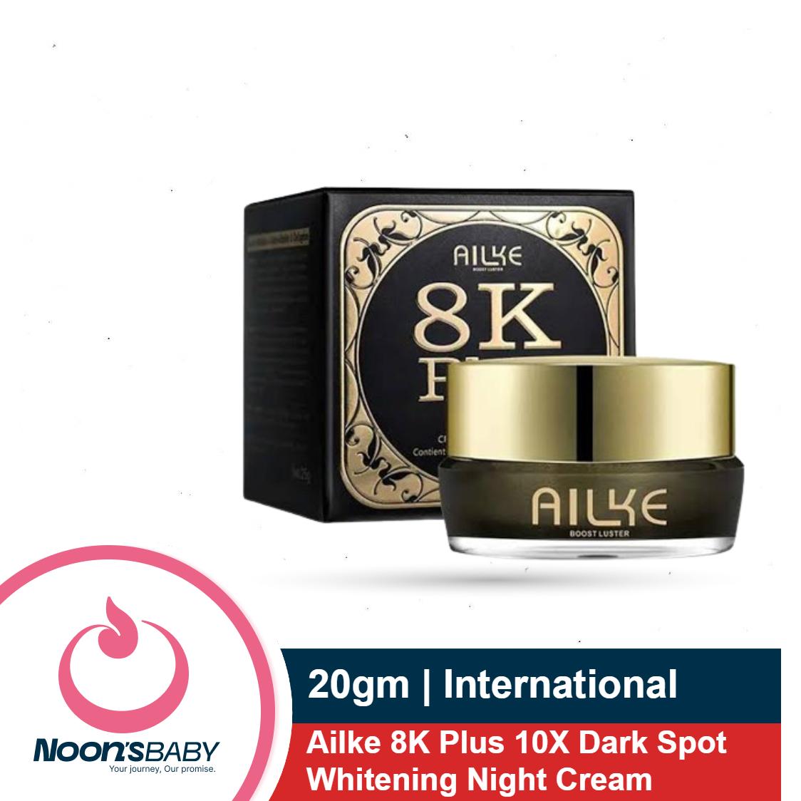 AILKE 8k Plus 10X Whitening Night Cream 20gm