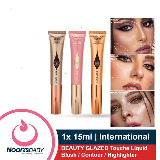 BEAUTY GLAZED Touche Liquid Blush / Contour / Highlighter 15ml