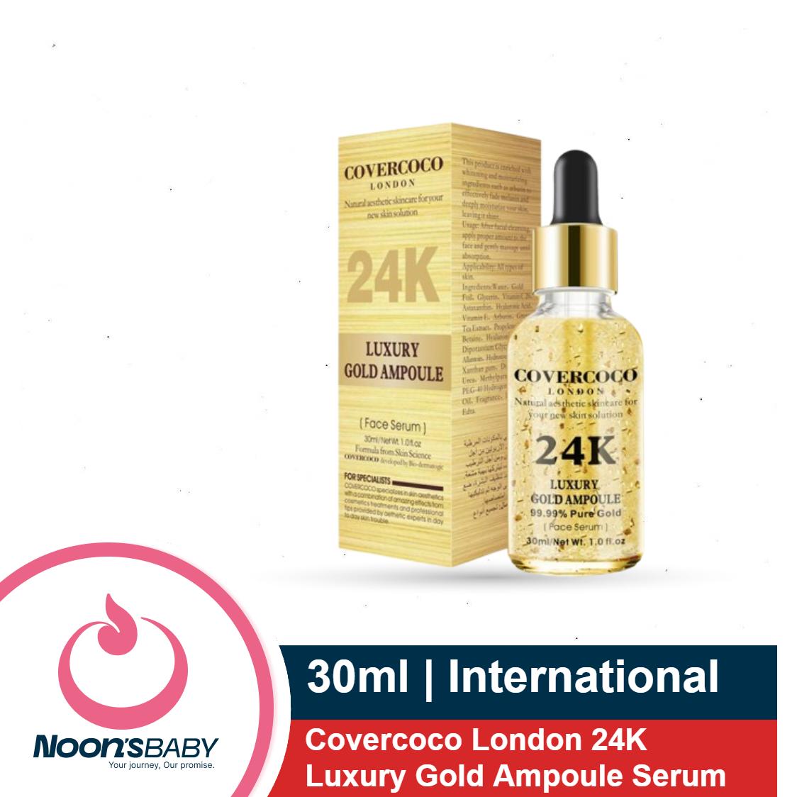 Covercoco London 24K Luxury Gold Ampoule Serum 30ml