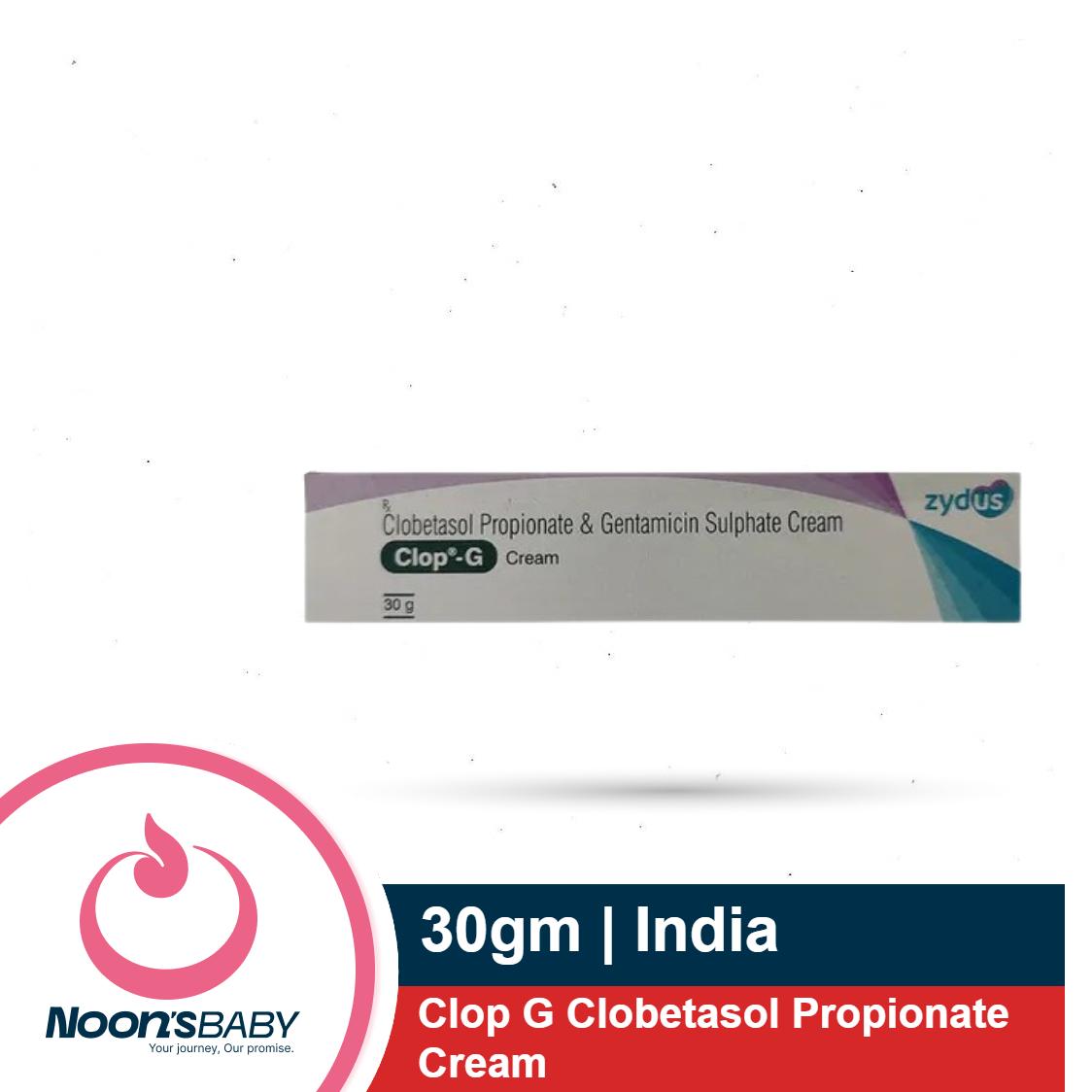Clop G Clobetasol Propionate Cream 30gm