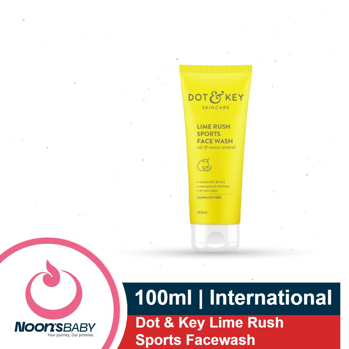 Dot & Key Lime Rush Sports Facewash 100ml | India