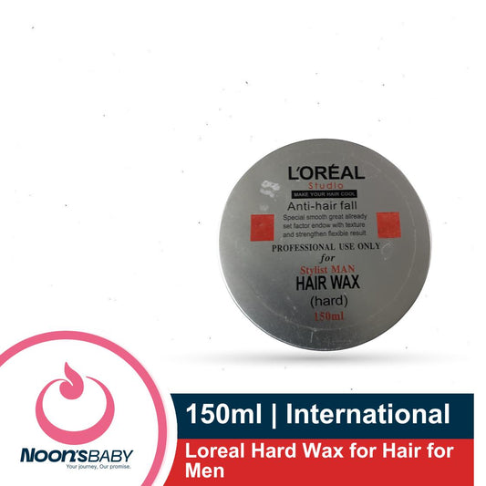Loreal Studio Anti-Hair Fall Hair Wax 150ml Hard Wax for Hair for Men | France