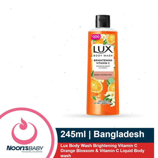 Lux Body Wash Brightening Vitamin C 245ml Orange Blossom & Vitamin C Liquid Body wash | Bangladesh