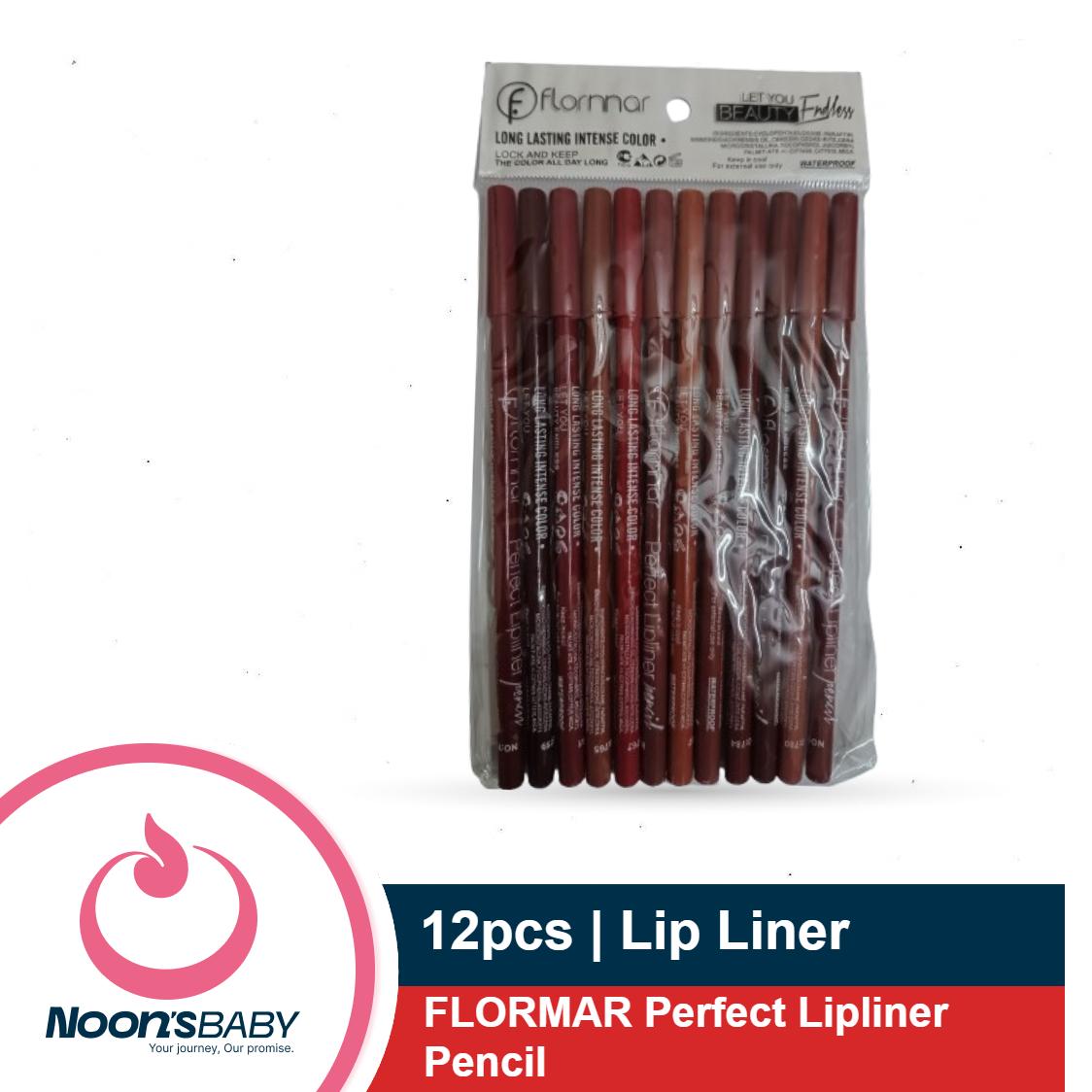 Flormar 12pcs / 6pcs Perfect Lipliner Pencil Long Lasting Intense Color