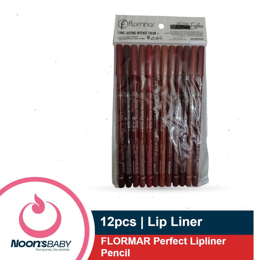 Flormar 12pcs / 6pcs Perfect Lipliner Pencil Long Lasting Intense Color
