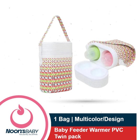 Baby Feeder Warmer PVC Twin pack Multicolor