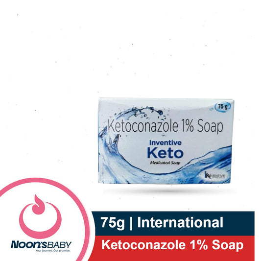 Ketoconazole 1% Soap 75g Inventive Keto Medicated Soap
