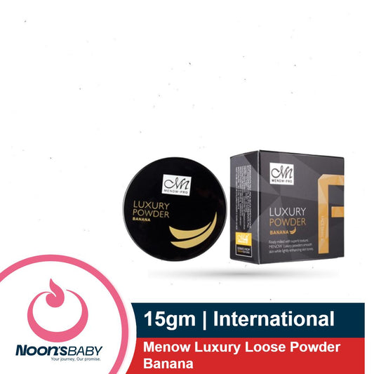 Menow Luxury Loose Powder Banana 15gm