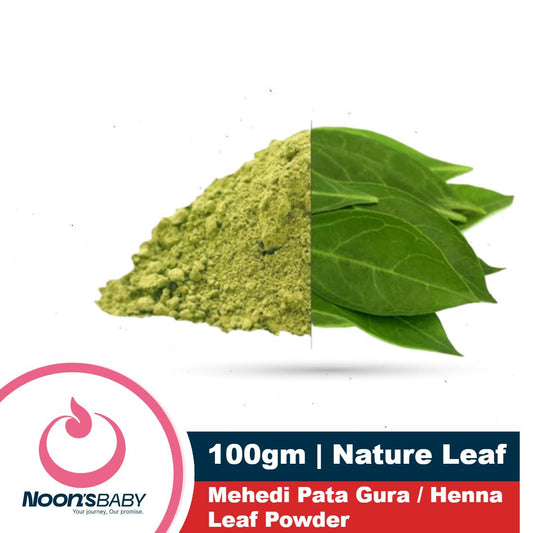 Nature Leaf - Mehedi Pata Gura / Henna Leaf Powder - Hair Pack - 100gm