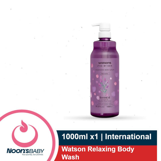 Watsons Love My Skin Relaxing Body Wash Lavender 1000ml