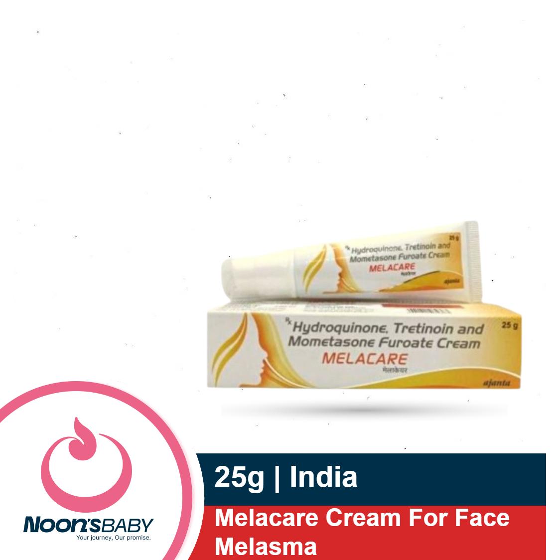 Melacare Cream For Face Melasma 25g Hyperpigmentation, Dark spots, Skin Wrinkles Remove