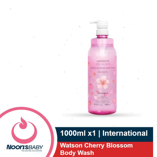Watsons Botanical Brightening Cherry Blossom Body Wash 1000ml