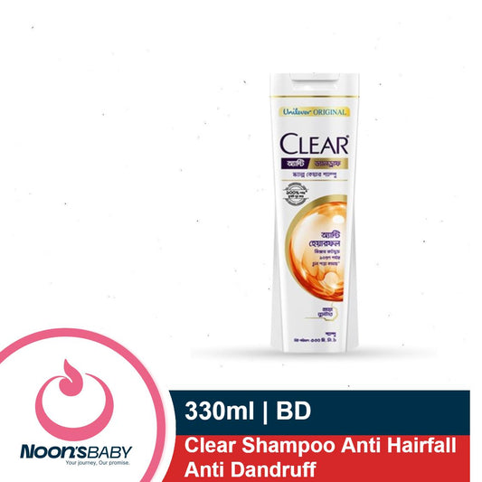 Clear Shampoo Anti Hairfall Anti Dandruff Scalp Care Shampoo 330ml | Bangladesh