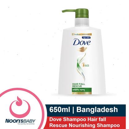 Dove Shampoo Hair fall Rescue Nourishing Shampoo 170ml / 330ml / 450ml/ 650ml | Bangladesh
