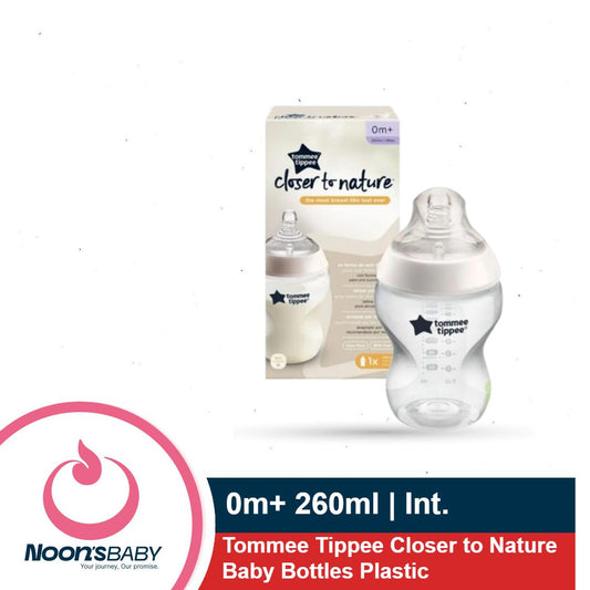 Baby Feeder 0m+ 260ml Plastic Multicolor Bottle Tommee Tippee Closer to Nature Baby Bottle