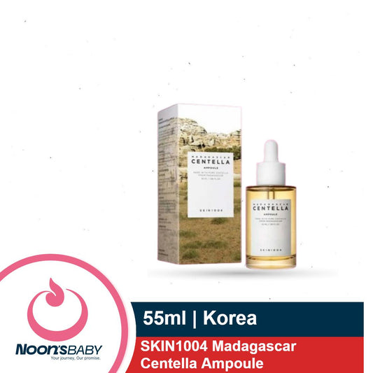 SKIN1004 Madagascar Centella Asiatica Ampoule Facial Serum 55ml, Soothes Acne Prone and Sensitive Skin | Korea